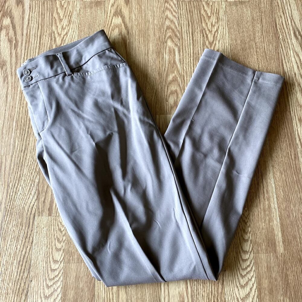 Lee Regular Fit Mid Rise Straight Leg Pants Tan 14L